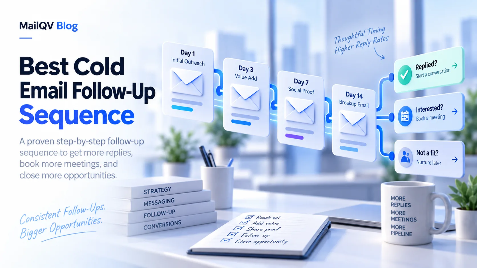 Best Cold Email Follow-Up Sequence illustrated guide