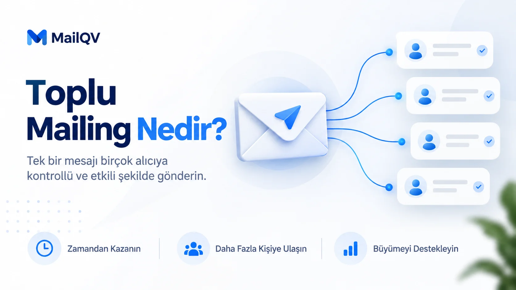 Toplu Mailing Nedir? Güvenli ve Kontrollü Toplu E-posta Gönderimi hero görseli