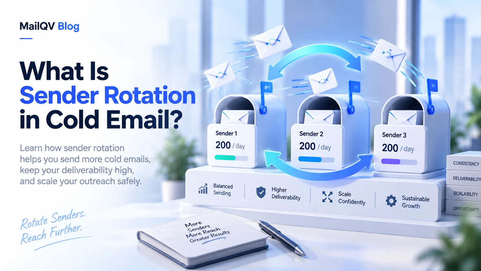 What Is Sender Rotation in Cold Email? illustrated guide